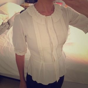 Louis Vuitton blouses - 2 pcs: black and cream