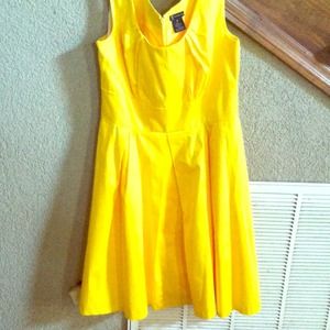 Yellow Dress great for Spring or Summer.