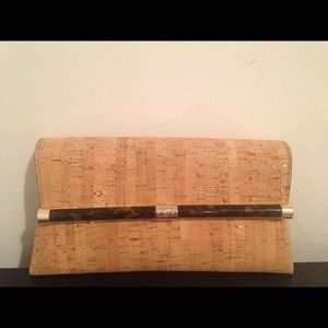DVF cork clutch. Brand new with tags and dust bag