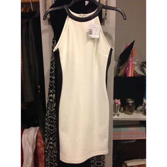 G by Guess white halter bodycon