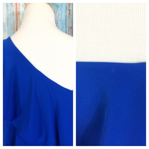 🏀CCO SALE🏀Royal Blue Tiered Dress - Picture 2 of 2