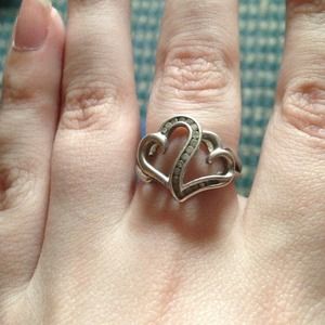 Double heart ring ✋ON HOLD✋