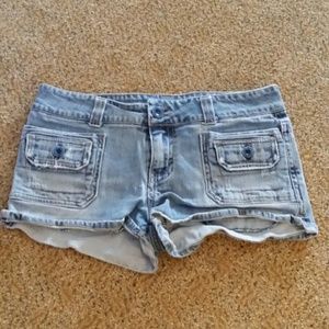 American eagle denim shorts