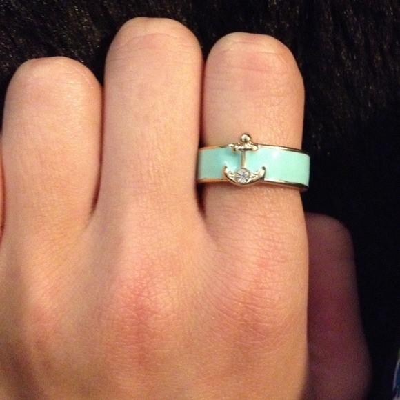 Aqua Nautical Ring