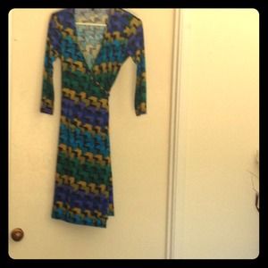 Wrap around dress