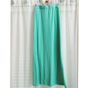 Mint Maxi Skirt