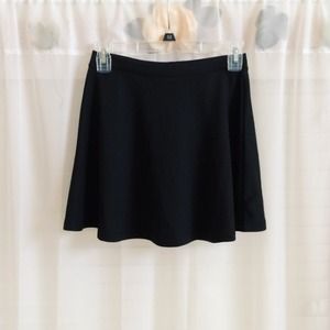 Black Skater Skirt/Circle Skirt