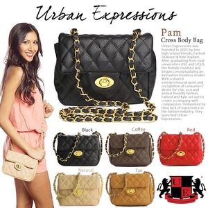 Quilted crossbody bag- Pam