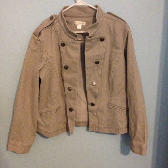 SALE Gray Denim Jacket