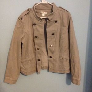 SALE Gray Denim Jacket