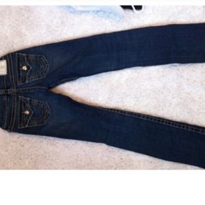 True Religion Swarovski Crystal jeans