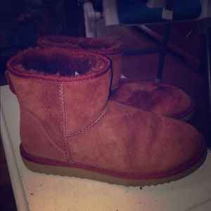 UGG mini wool lined boots DISCONTINUED COLOR