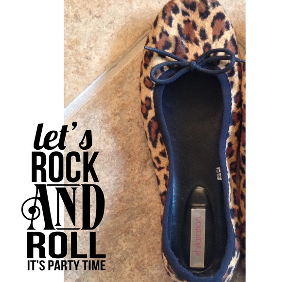SALE ⬇️⬇️ Cheetah Ballet Flats -- cuteness!!