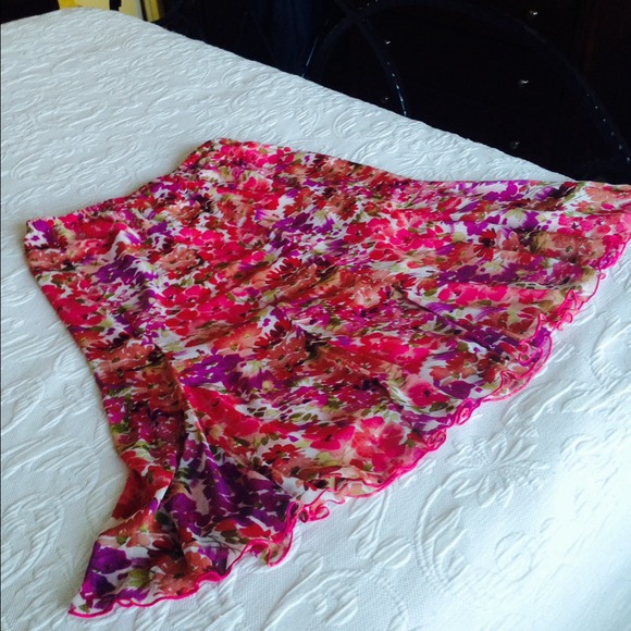 Flora colorful skirt