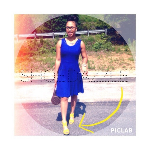 🌟BRAND NEW🌟Kela -💛Yellow Sandals💛 (ShoeDazzle) - Picture 2 of 4