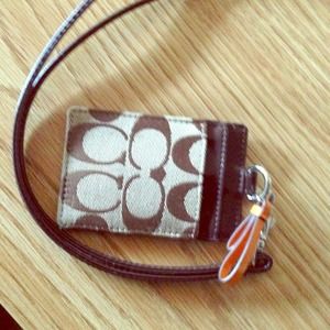 Classic Coach Lanyard! NWOT