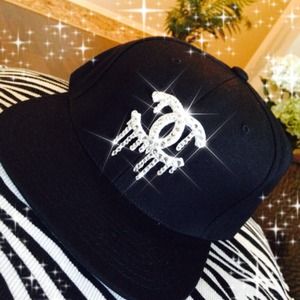 Swarovski Dripping C's Hat