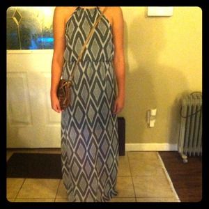Sheer maxi dress
