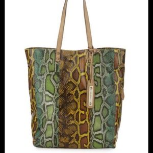 SOLD/NWT Sam Edelman Snake Print Tote!