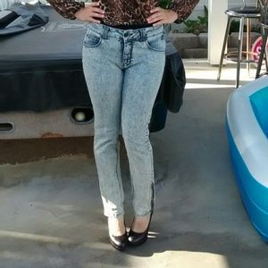 High waist jeans