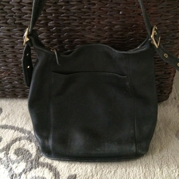 Authentic vintage all leather purse