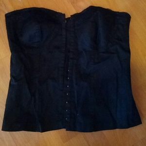 Corset tube top
