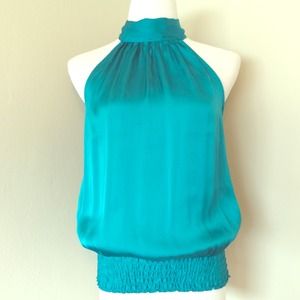 ❌GIFTED❌🆕TEAL HALTER TOP IN SIZE SMALL