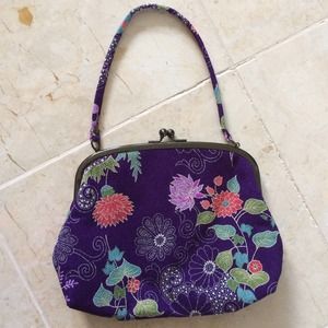 Japanese kimono handbag