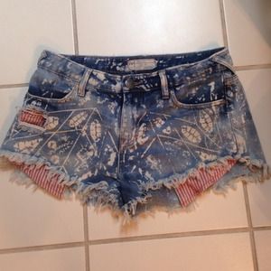 High waisted shorts
