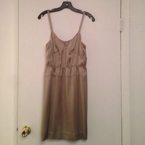 Never worn J Crew 100% silk dress