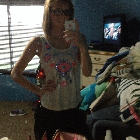 Aztec pattern tank top - Picture 3 of 4