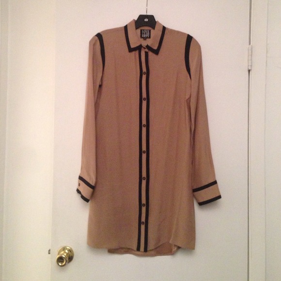 Love and liberty silk dress