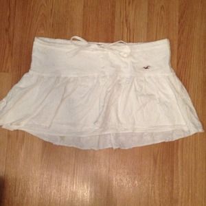 White skirt