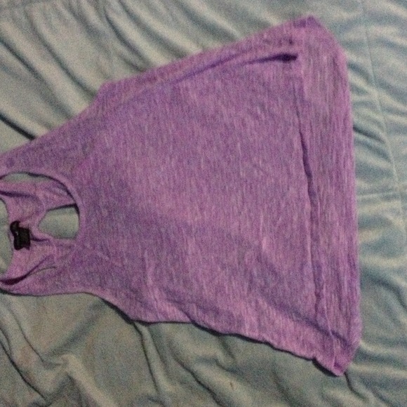 Purple tank top
