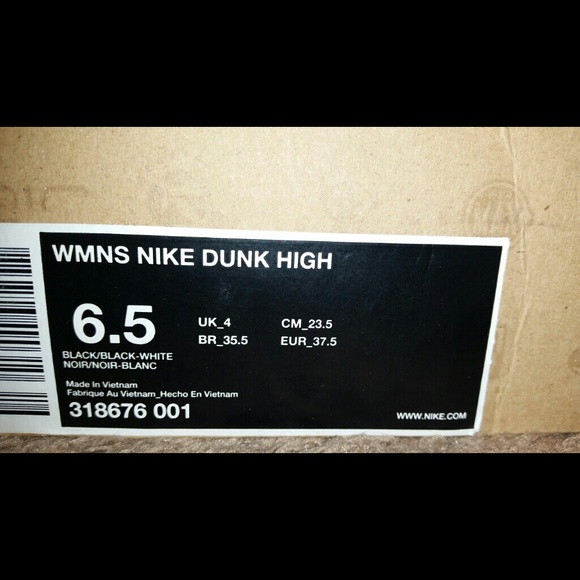 Nike dunks high