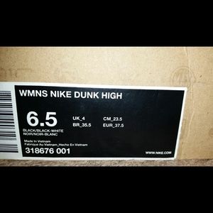 Nike dunks high