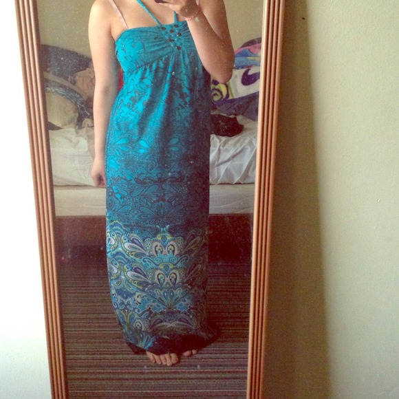 Long maxi dress