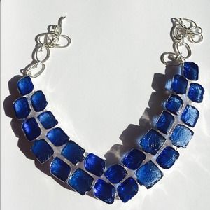 London Blue Topaz Sterling Necklace