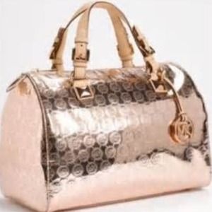 🎀 MIchael Kors metallic bag 💗