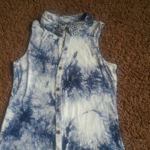 Acid Wash Collared Tank