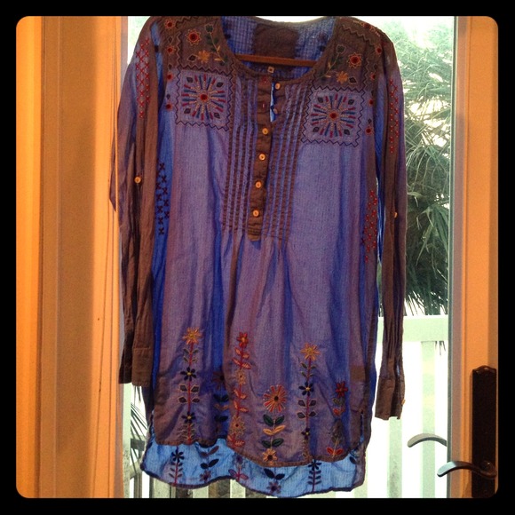 3J Johnny Was Tunic