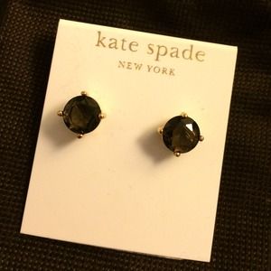 🆕 Kate Spade Black Stud Earrings
