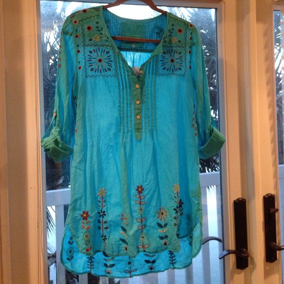 3J Workshop by Johnny Was Tunic