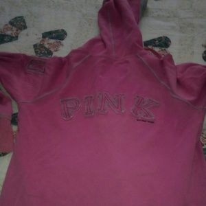 Vs pink zip up