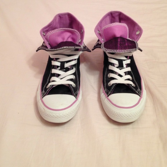 Purple Converse