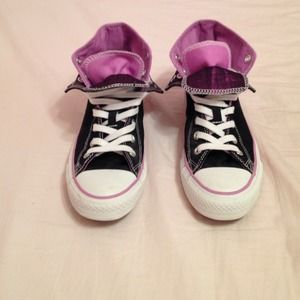 Purple Converse