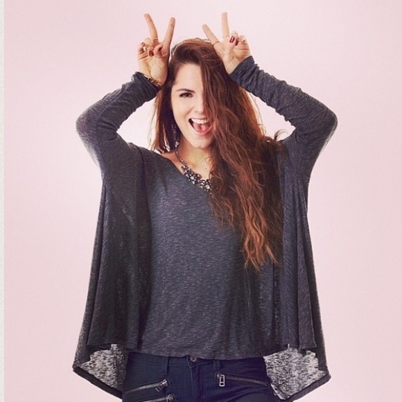 LF Dark Grey Hooded Knit - Picture 1 of 3