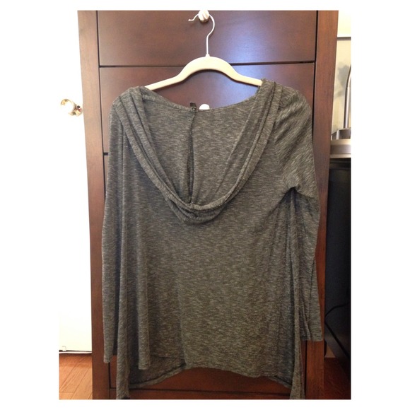 LF Dark Grey Hooded Knit - Picture 3 of 3