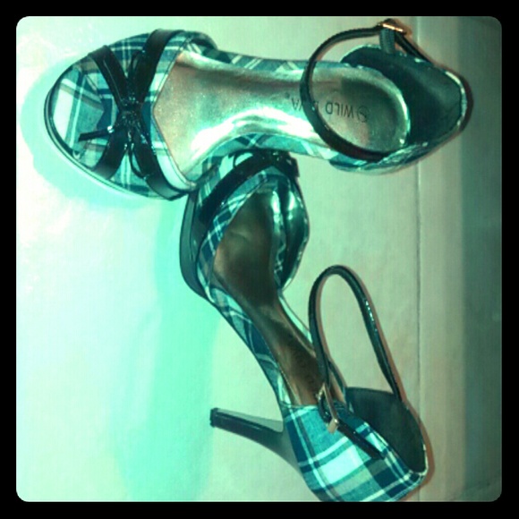 Wild dive plaid shoes