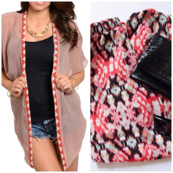 Ark & Co Tops - Coral & Blush Bundle (2 items)